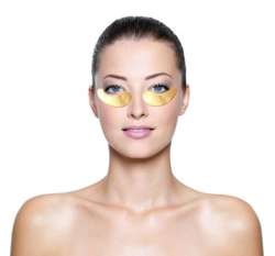 Clarena - Golden Eye Pads (Golden Eye Pads Płatki kolagenowe pod oczy) 1szt 5902194801607