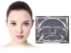 Clarena - Hyaluron Moisturising Anti Wrinkle Crystal Collagen Mask (Maska w płacie z Kolagenem nawilżająca) 1szt 5902194801478