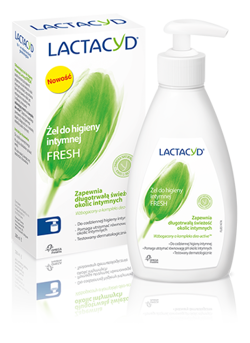 Lactacyd FRESH - Odświeżająca emulsja do higieny intymnej z dozownikiem 200 ml 5391520942686