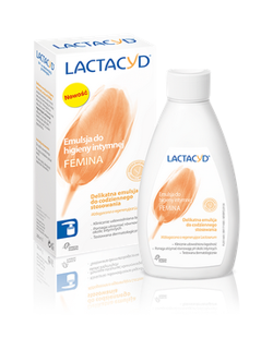 Lactacyd Femina - Emulsja do higieny intymnej NAKRĘTKA 200ml 5391520942662