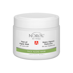 Norel - FACE ALGAE MASK - Peel-off Algae Mask For Acne Skin (Maska algowa plastyczna dla cery trądzikowej) 250g 5902194141475 PN 194