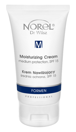 Norel - For Men - Moisturizing Cream SPF 15 (Medium Protection) (Krem nawilżający anti-age SPF 15) 150ml PK 320 5902194141857