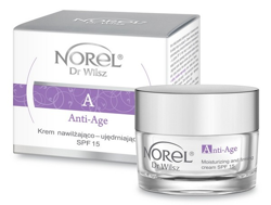 Norel HOME - Anti-Age - Moisturizing And Firming Cream SPF 15 (Medium Protection) (Krem nawilżająco-ujędrniający SPF15 40+) 50ml 5902194140041 DK 031