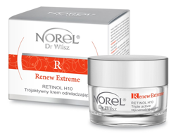 Norel HOME - Renew Extreme - RETINOL H10 Triple Active Rejuvenating Cream (Retinol H10 Trójaktywny krem odmładzający) 50ml 5902194140737 DK 252