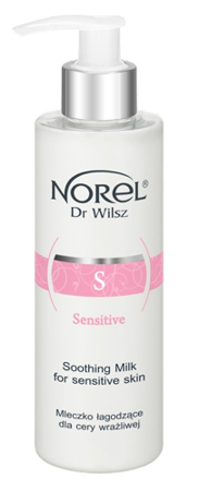 Norel HOME - (ZUŻYĆ DO 30/04/23) Sensitive - Soothing Milk For Sensitive Skin (Mleczko łagodzące dla cery naczynkowej) 200ml 5902194140089 DM 013