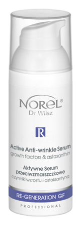 Norel - Re-Generation GF - Active Anti-Wrinkle Serum With Growth Factors And Astaxanthin (Serum przeciwzmarszczkowe czynniki wzrostu) 50ml 5902194142755 PA 220